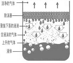 Wire mesh demister